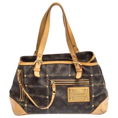 Louis Vuitton Monogram Canvas Riveting Bag