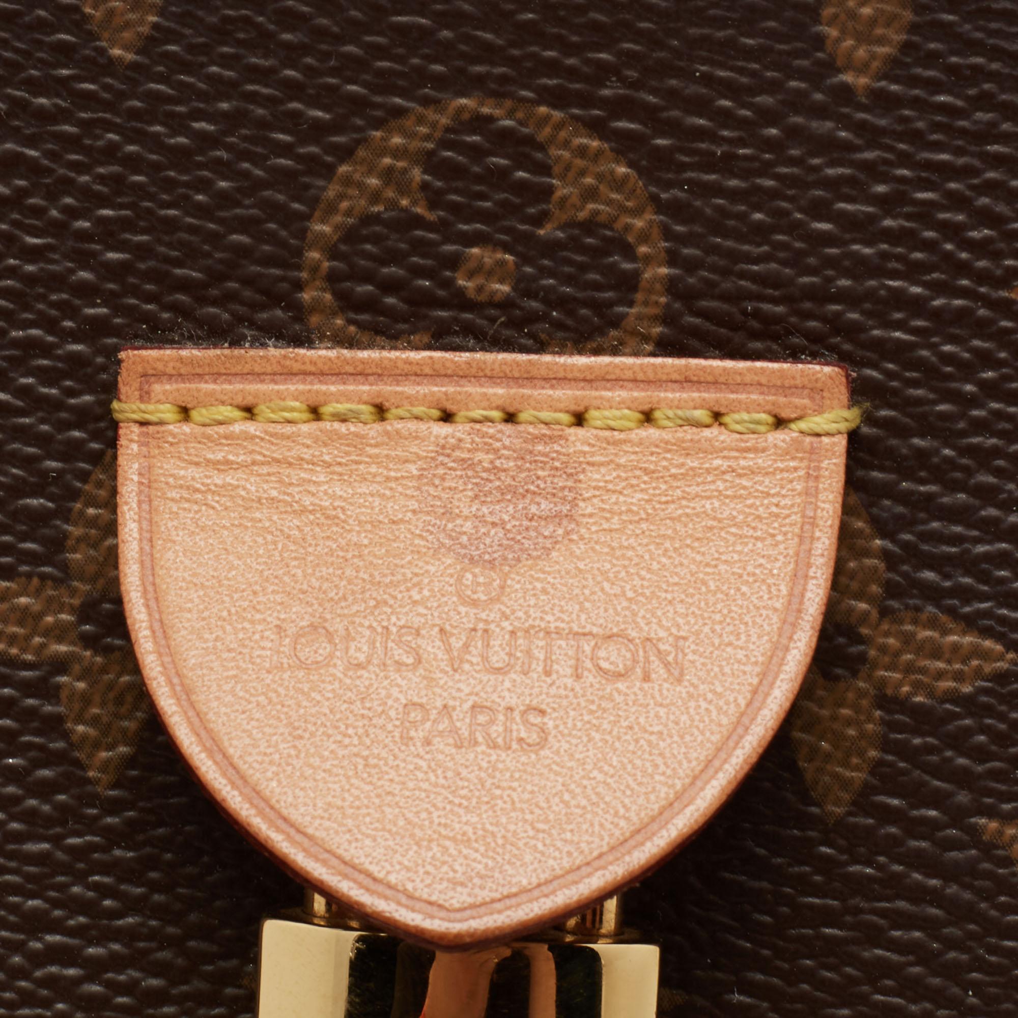 Brown Louis Vuitton Monogram Canvas Rivoli MM Bag