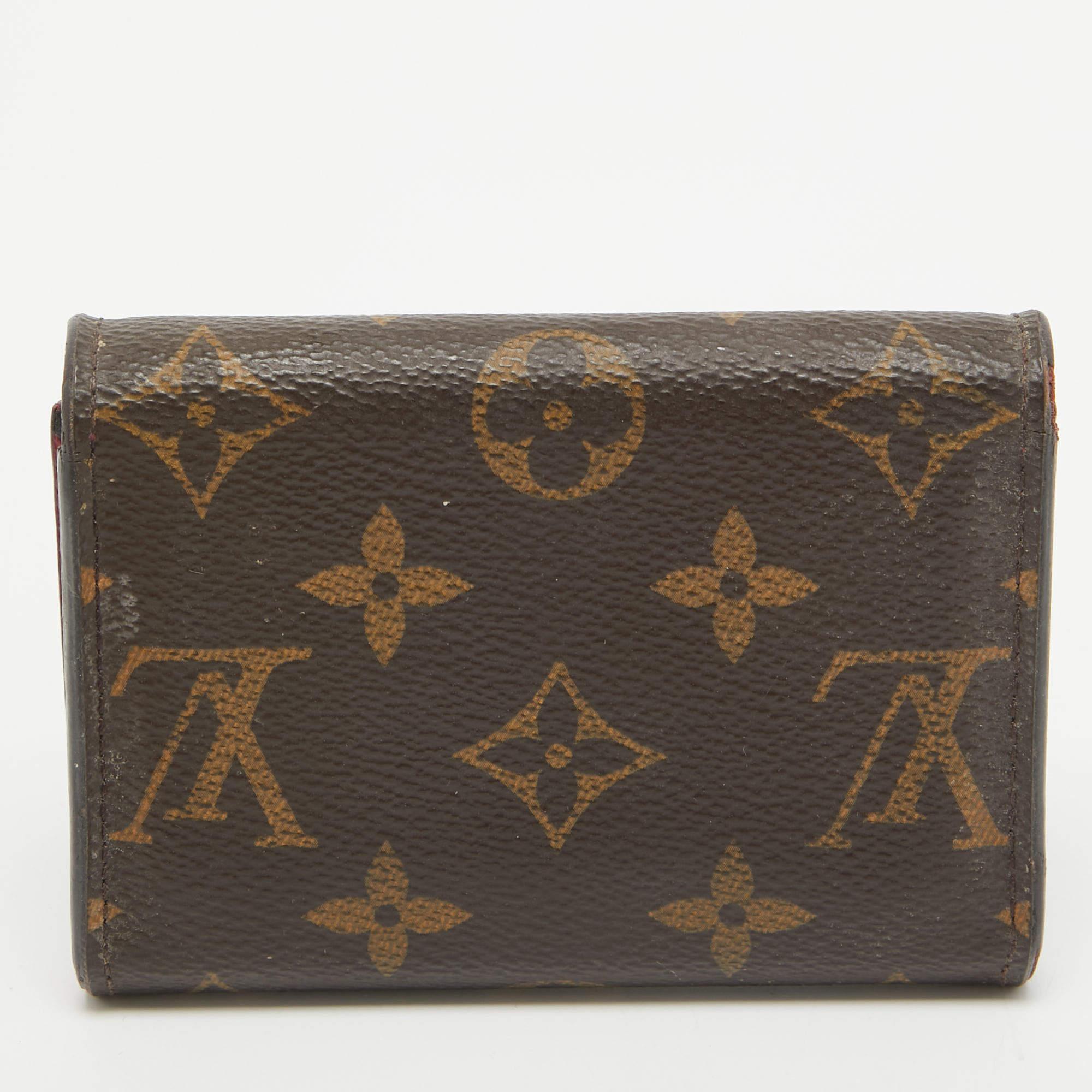 Louis Vuitton Monogram Canvas Rosalie Coin Purse In Fair Condition For Sale In Dubai, Al Qouz 2