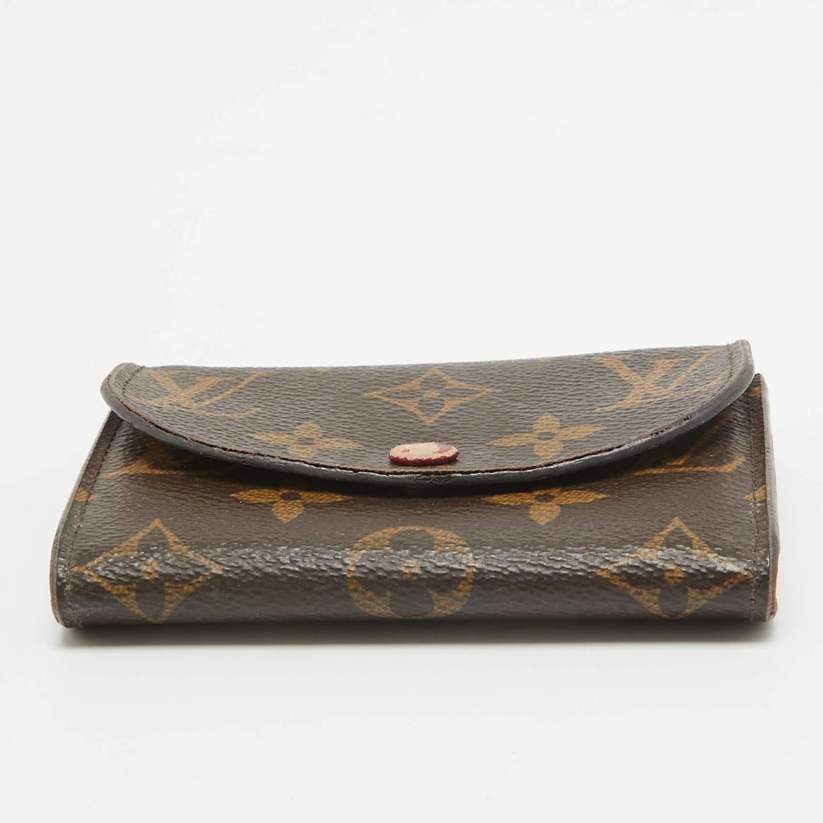 Louis Vuitton Monogram Canvas Rosalie Coin Purse For Sale 1