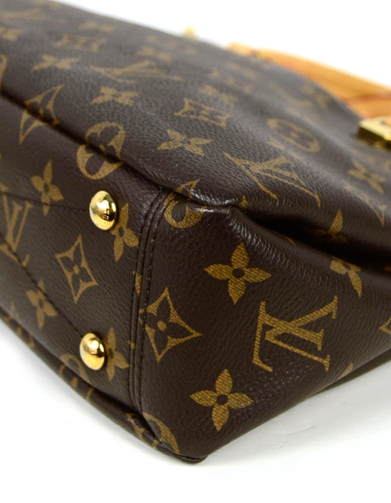 Louis Vuitton Pallas BB Handbag in Brown Monogram Canvas Cloth ref