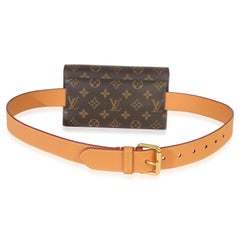 Louis Vuitton Monogram Canvas S Lock Belt Pouch
