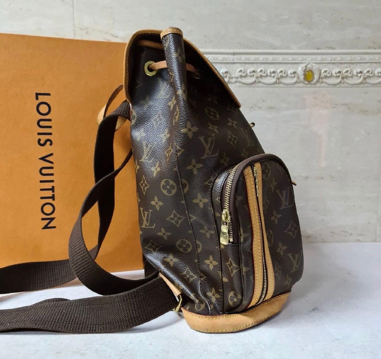 Black Louis Vuitton Monogram Canvas Sac a Dos Bosphore Backpack Bag 