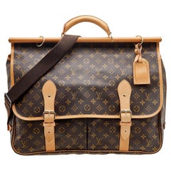 Retro Louis Vuitton Monogram Canvas Sac Chasse Hunting Bag