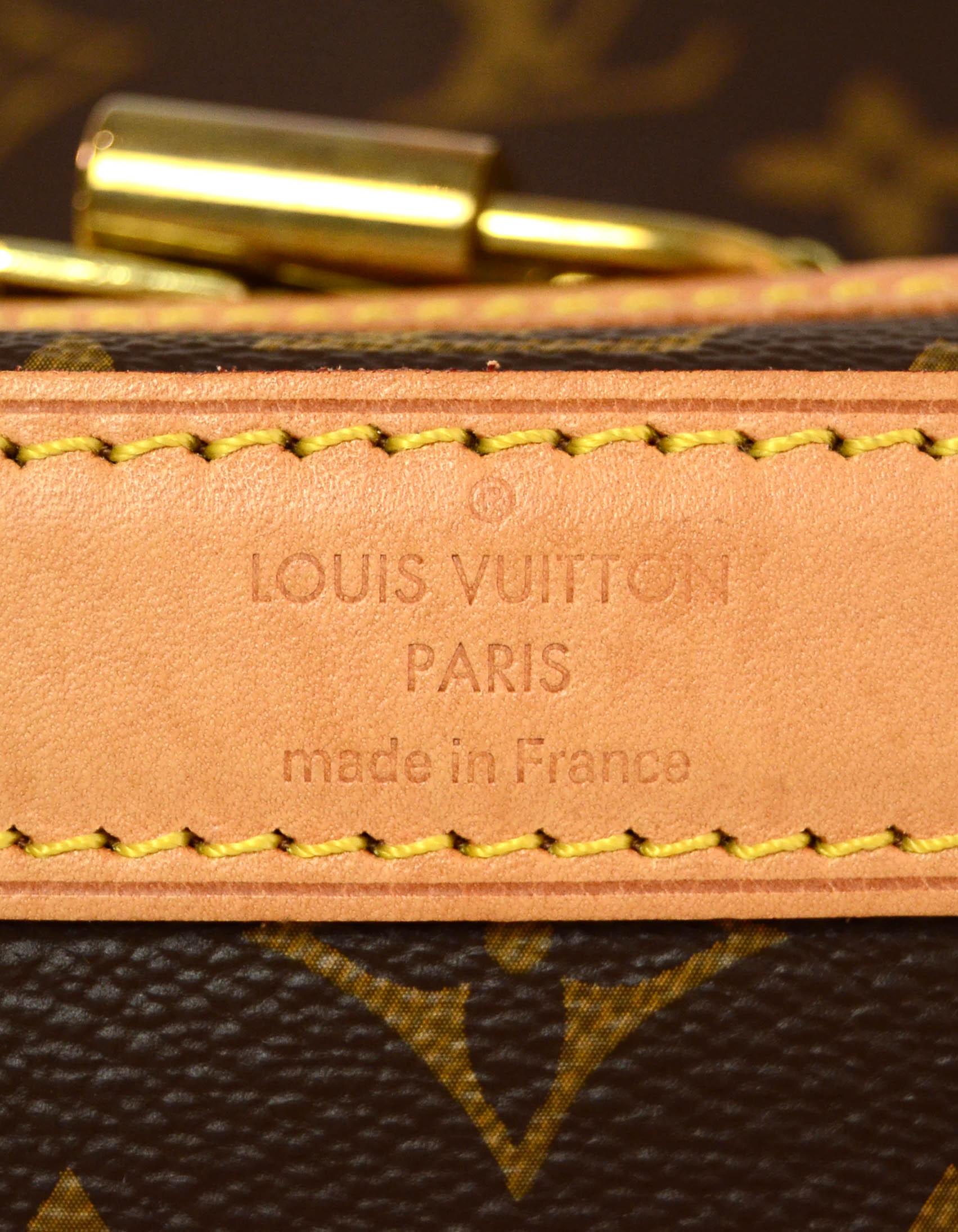 Louis Vuitton Monogram Canvas Sac Chien 40 Dog Carrier Pet Travel Bag rt. $2, 910 3