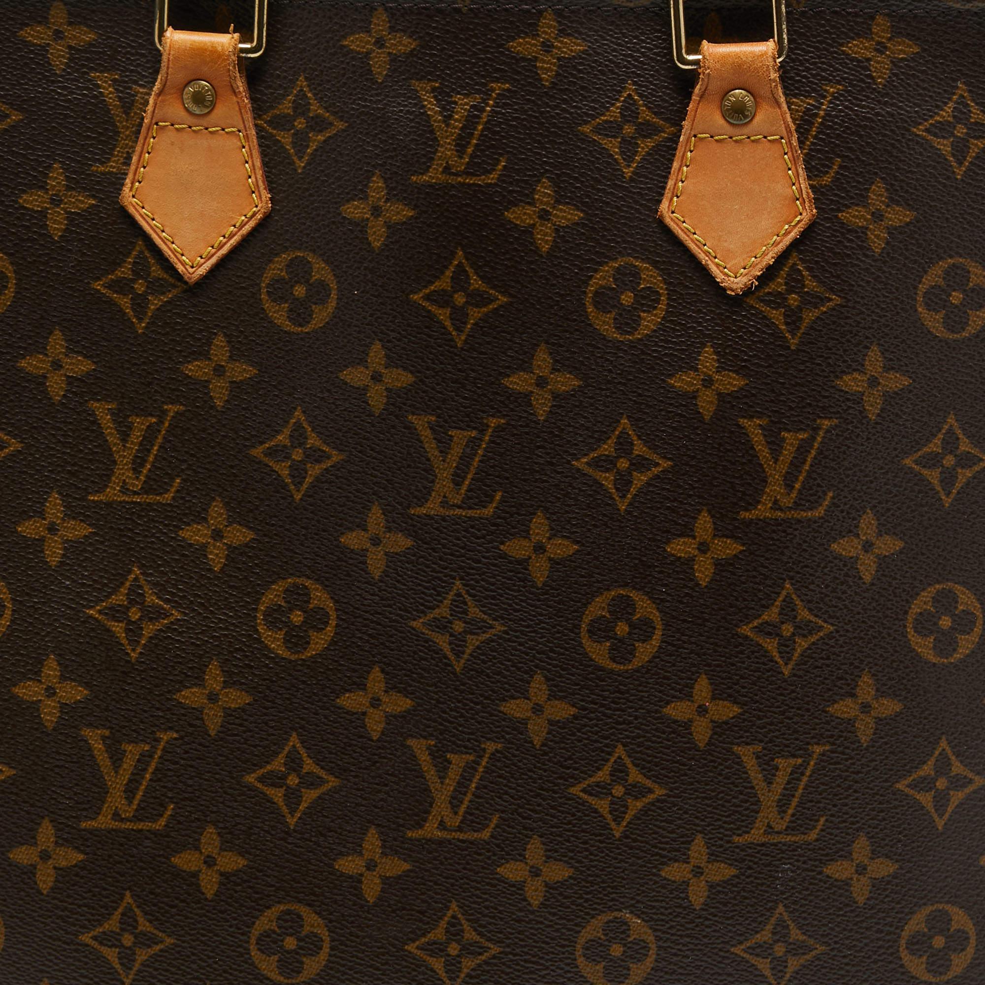 Louis Vuitton Monogram Canvas Sac Plat GM Bag For Sale 11