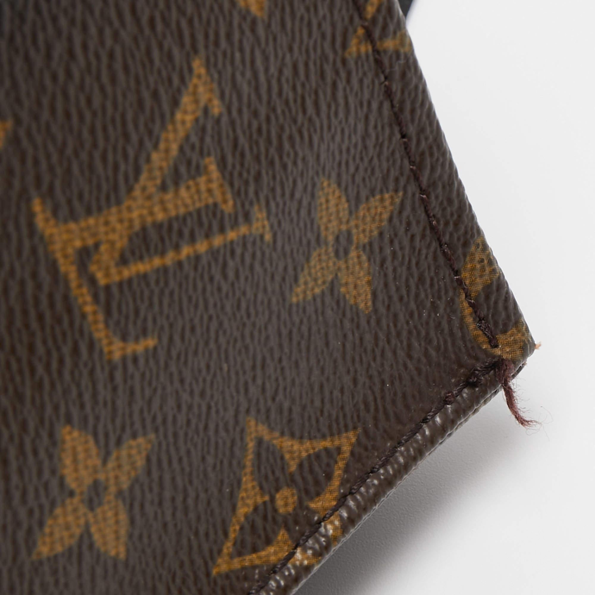 Louis Vuitton Monogram Canvas Sac Plat GM Bag For Sale 3