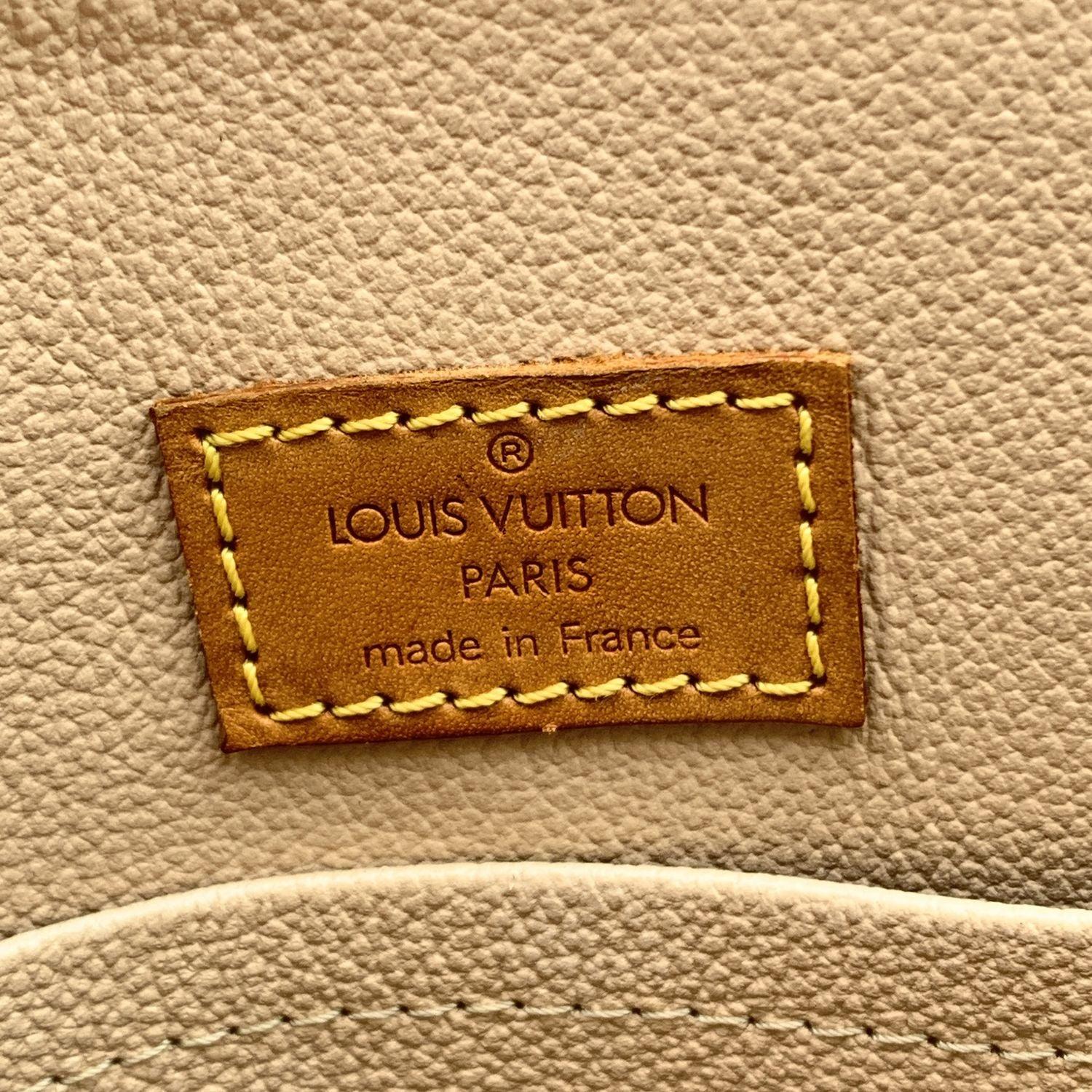 Louis Vuitton Monogrammierte Canvas Sac Plat GM Tote Einkaufstasche aus Segeltuch 2