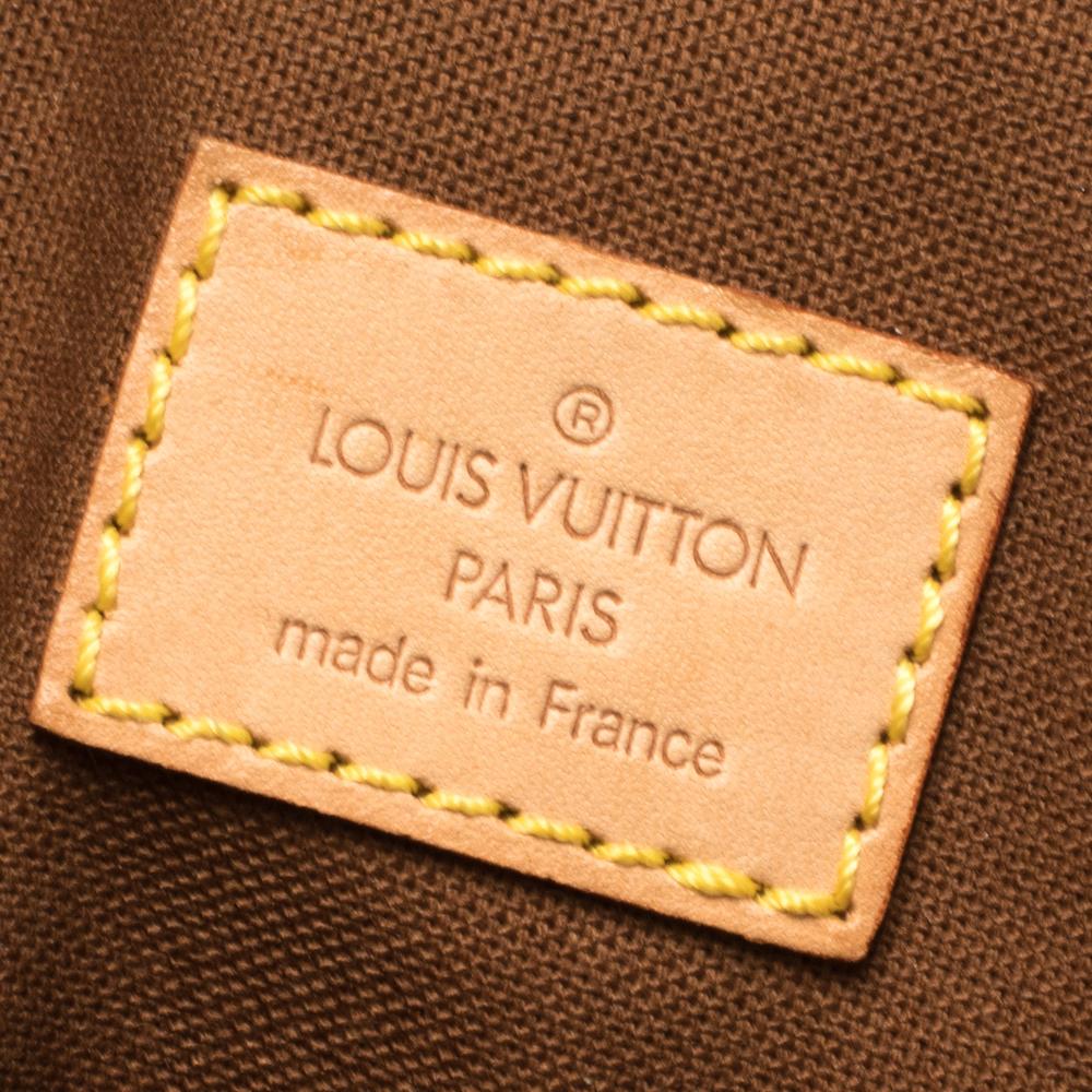 Louis Vuitton Monogram Canvas Sac Squash Bag In Good Condition In Dubai, Al Qouz 2