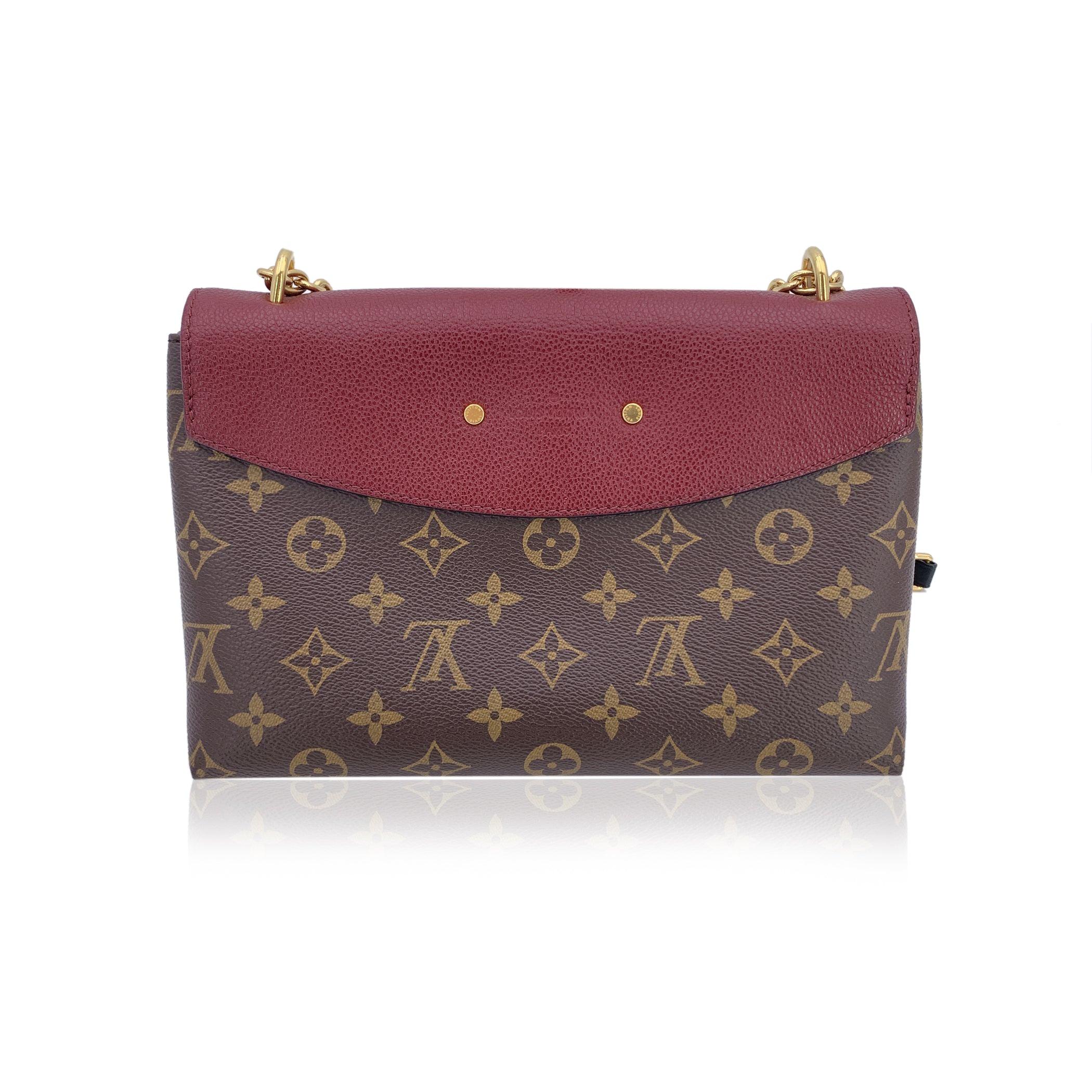 Black Louis Vuitton Monogram Canvas Saint Placide Aurore Crossbody Bag For Sale
