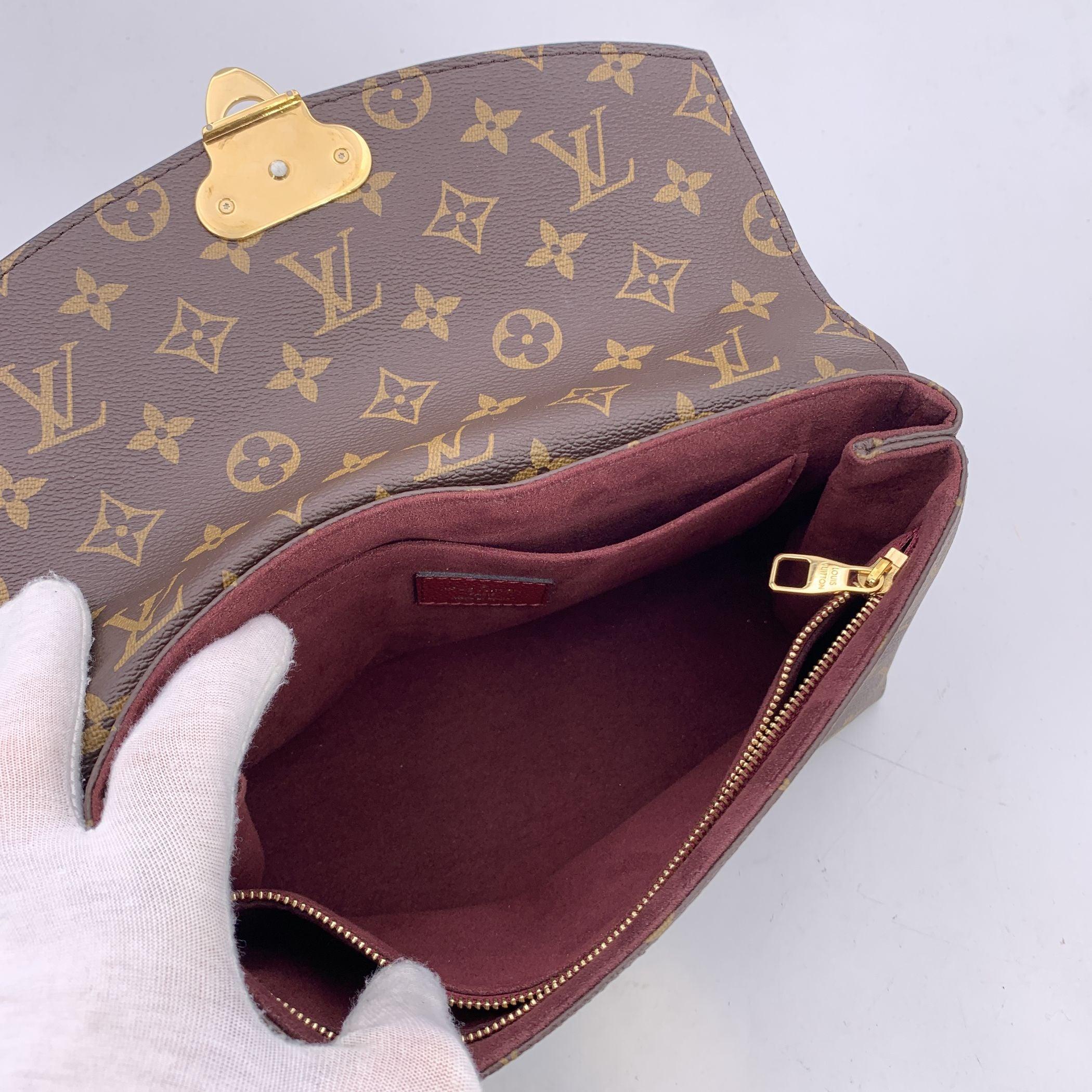 Women's Louis Vuitton Monogram Canvas Saint Placide Aurore Crossbody Bag For Sale