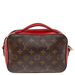 Louis Vuitton Monogram Canvas Saintonge Crossbody Bag