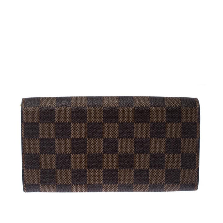 Louis Vuitton Monogram Canvas Sarah Continental Wallet For Sale at 1stdibs