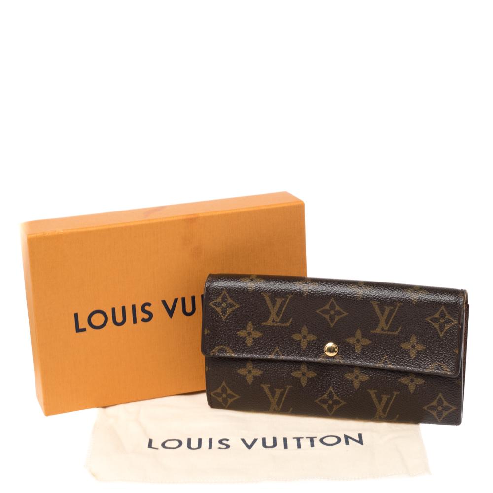 Louis Vuitton Monogram Canvas Sarah Wallet 5