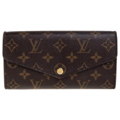 Louis Vuitton Monogram Canvas Sarah Wallet