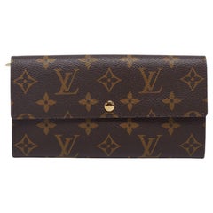 Louis Vuitton Monogram Canvas Sarah Wallet