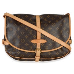 Louis Vuitton Monogram Canvas Saumur 30