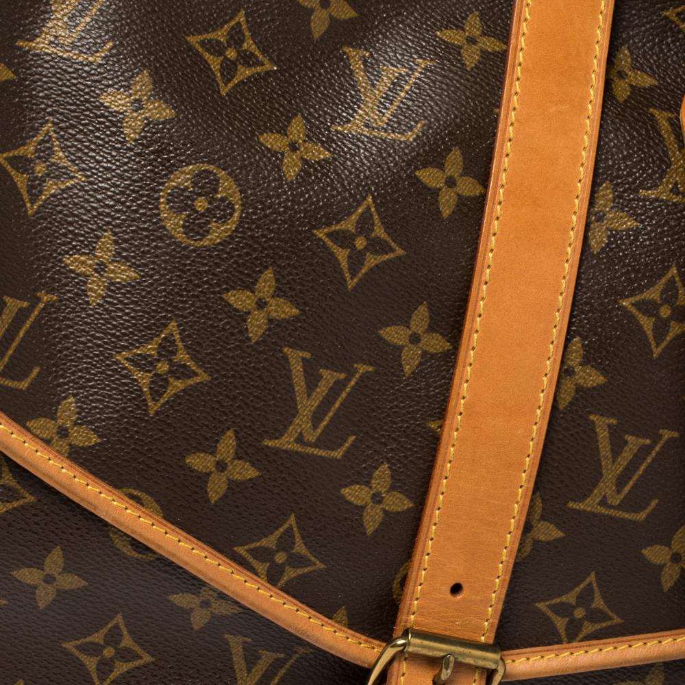 Louis Vuitton Monogram Canvas Saumur 35 Bag 6