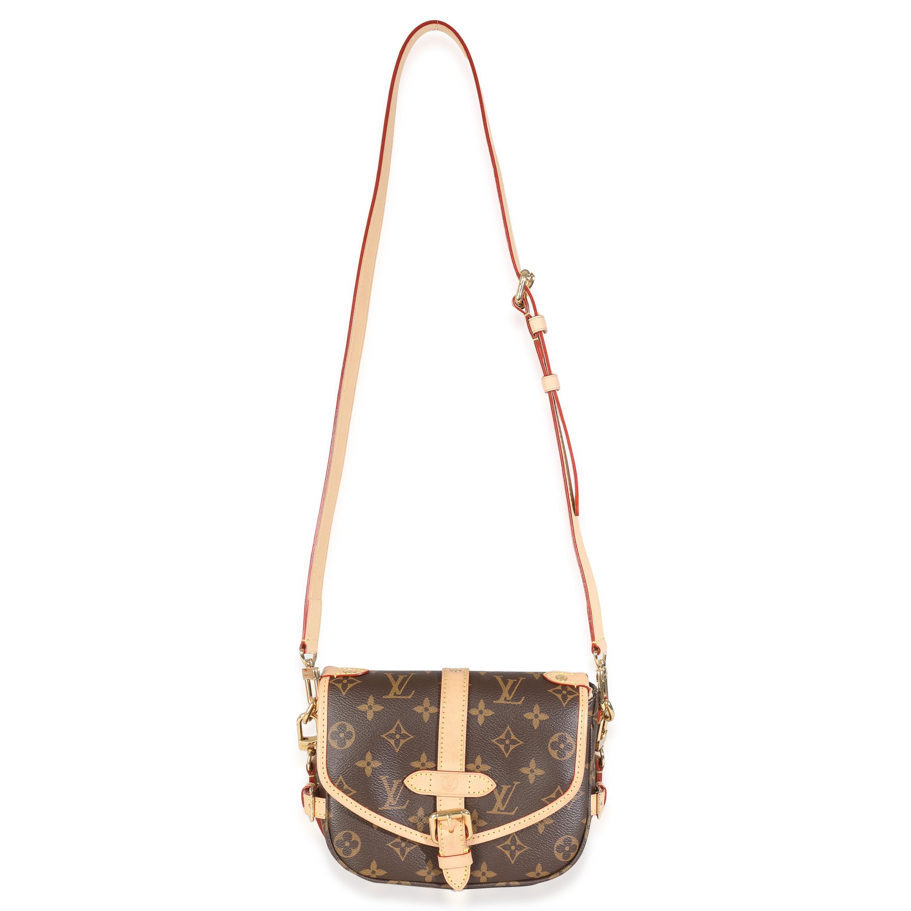 Louis Vuitton Monogram Canvas Saumur BB en vente 1