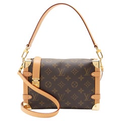 Louis Vuitton Monogram Canvas Side Trunk MM Shoulder Bag