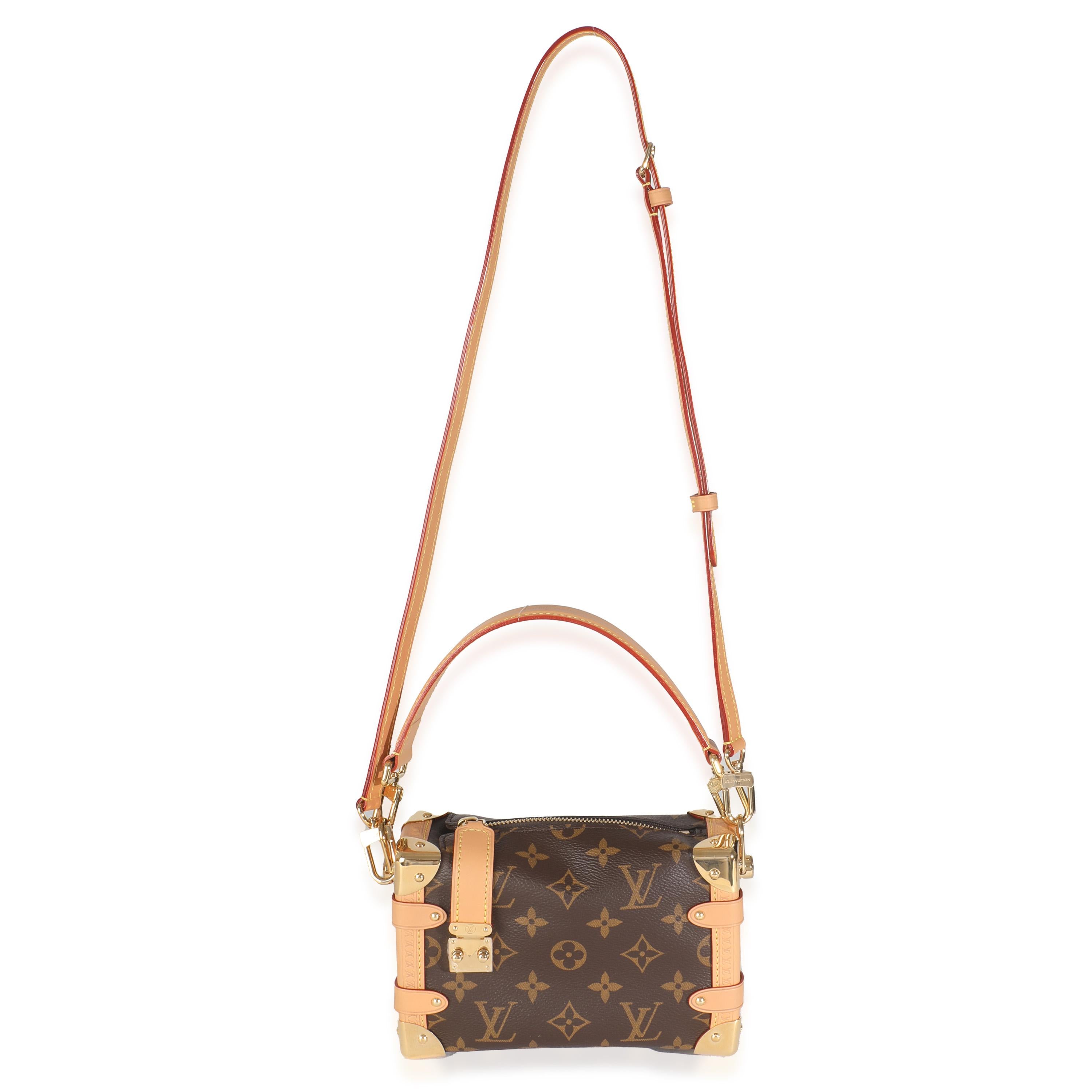 Louis Vuitton Monogram Canvas Seite Kofferraum PM im Zustand „Hervorragend“ im Angebot in New York, NY