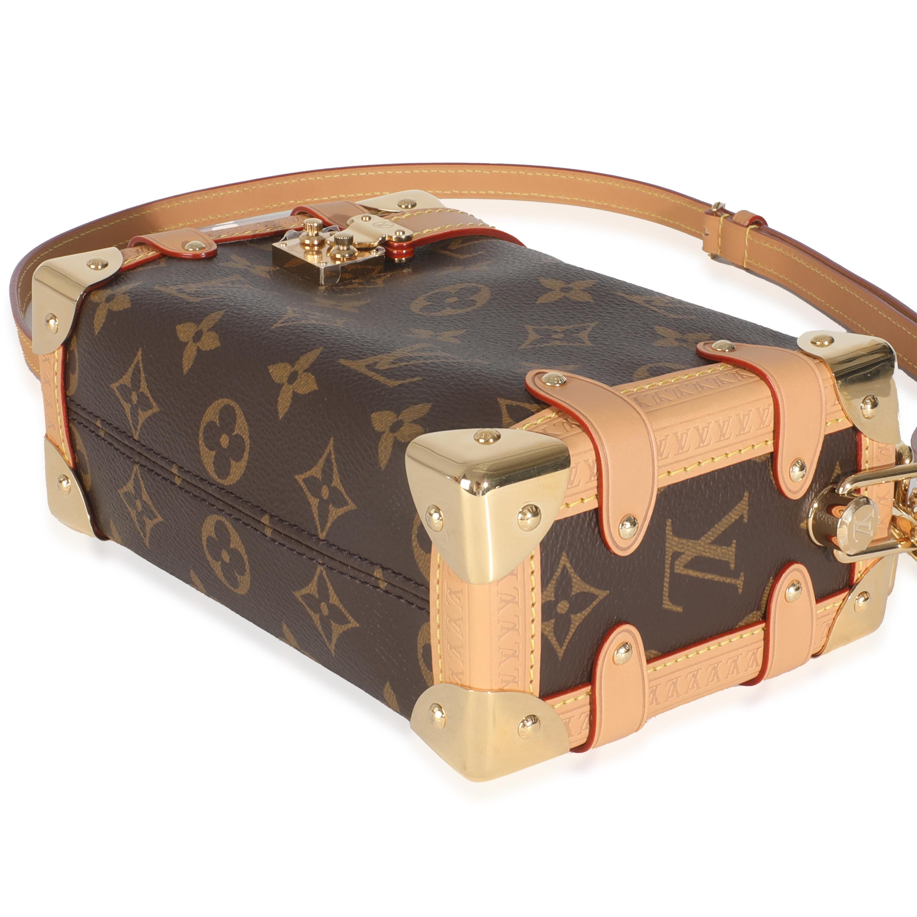 Louis Vuitton Monogram Canvas Seite Kofferraum PM Damen im Angebot