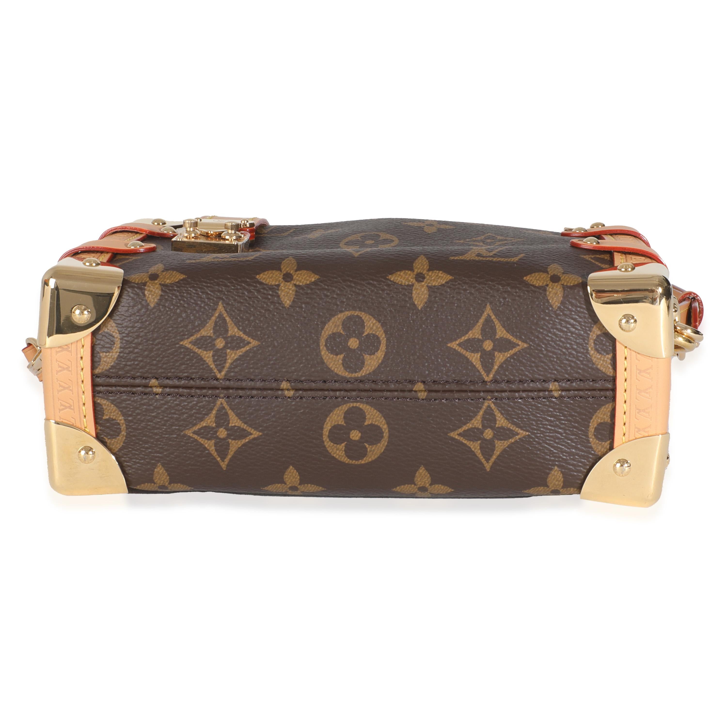 Louis Vuitton Monogram Canvas Seite Kofferraum PM im Angebot 1