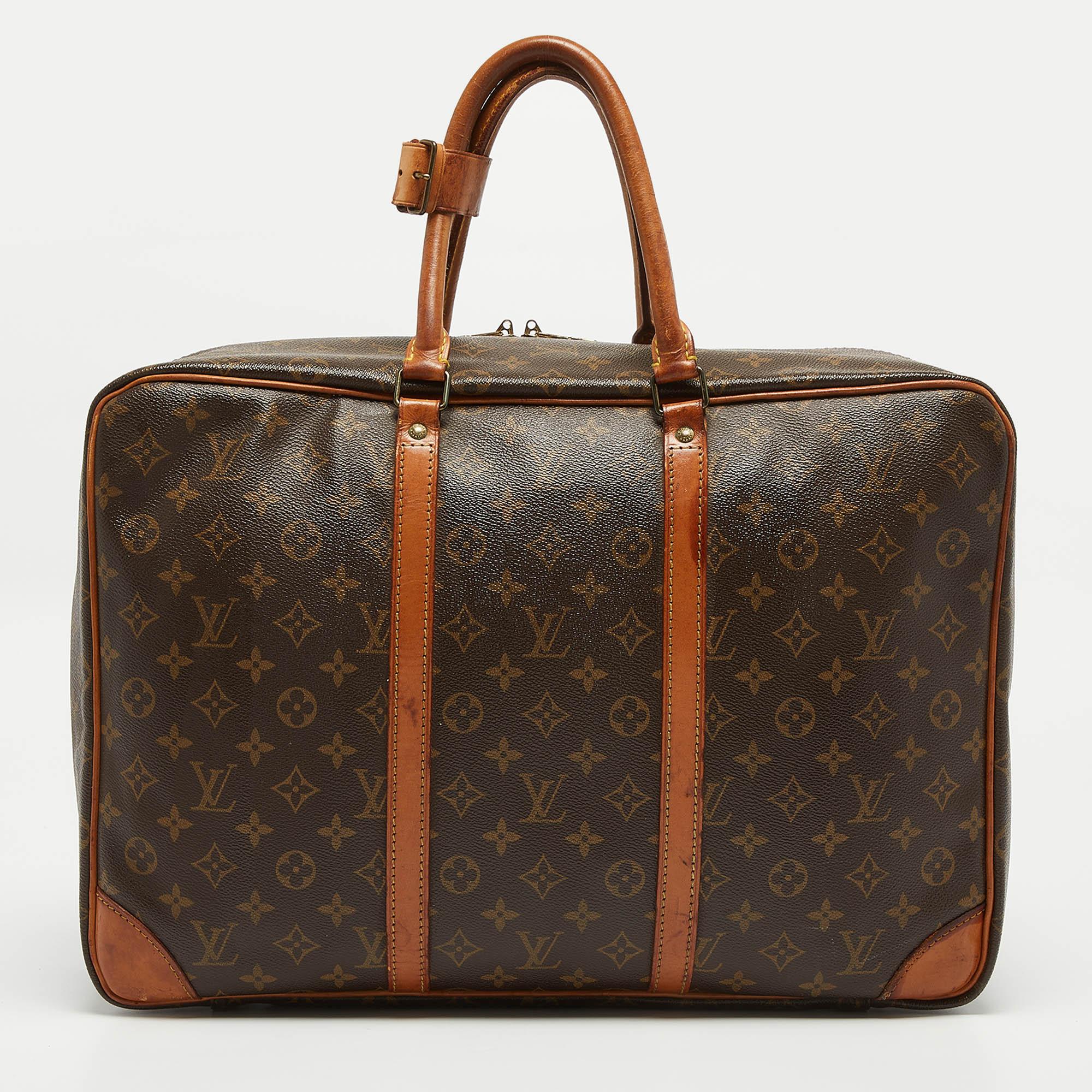 Women's Louis Vuitton Monogram Canvas Sirius 45 Suitcase