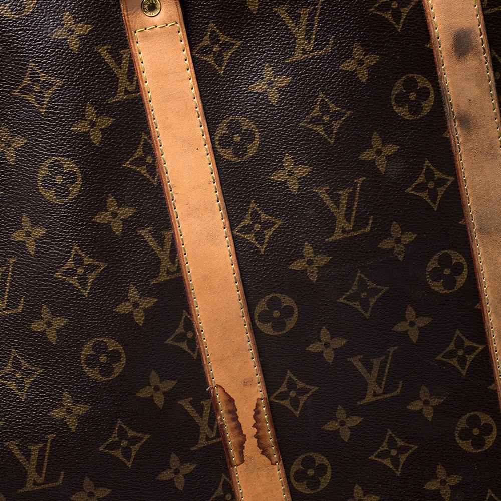 Black Louis Vuitton Monogram Canvas Sirius 55 Suitcase
