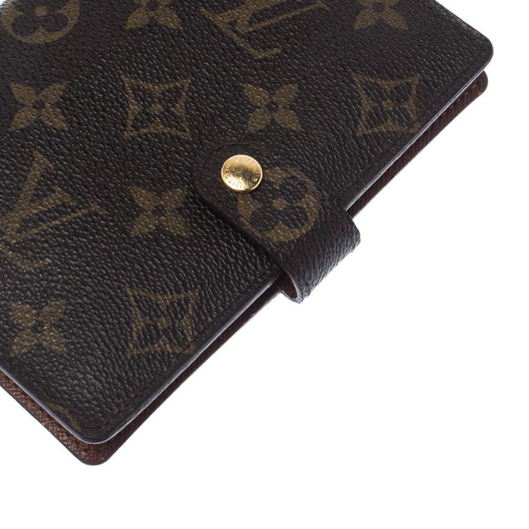 Louis Vuitton Monogram Canvas Small Ring Agenda Cover For Sale at 1stdibs
