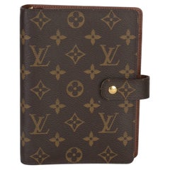 Louis Vuitton Monogram Canvas Small Ring Agenda Cover