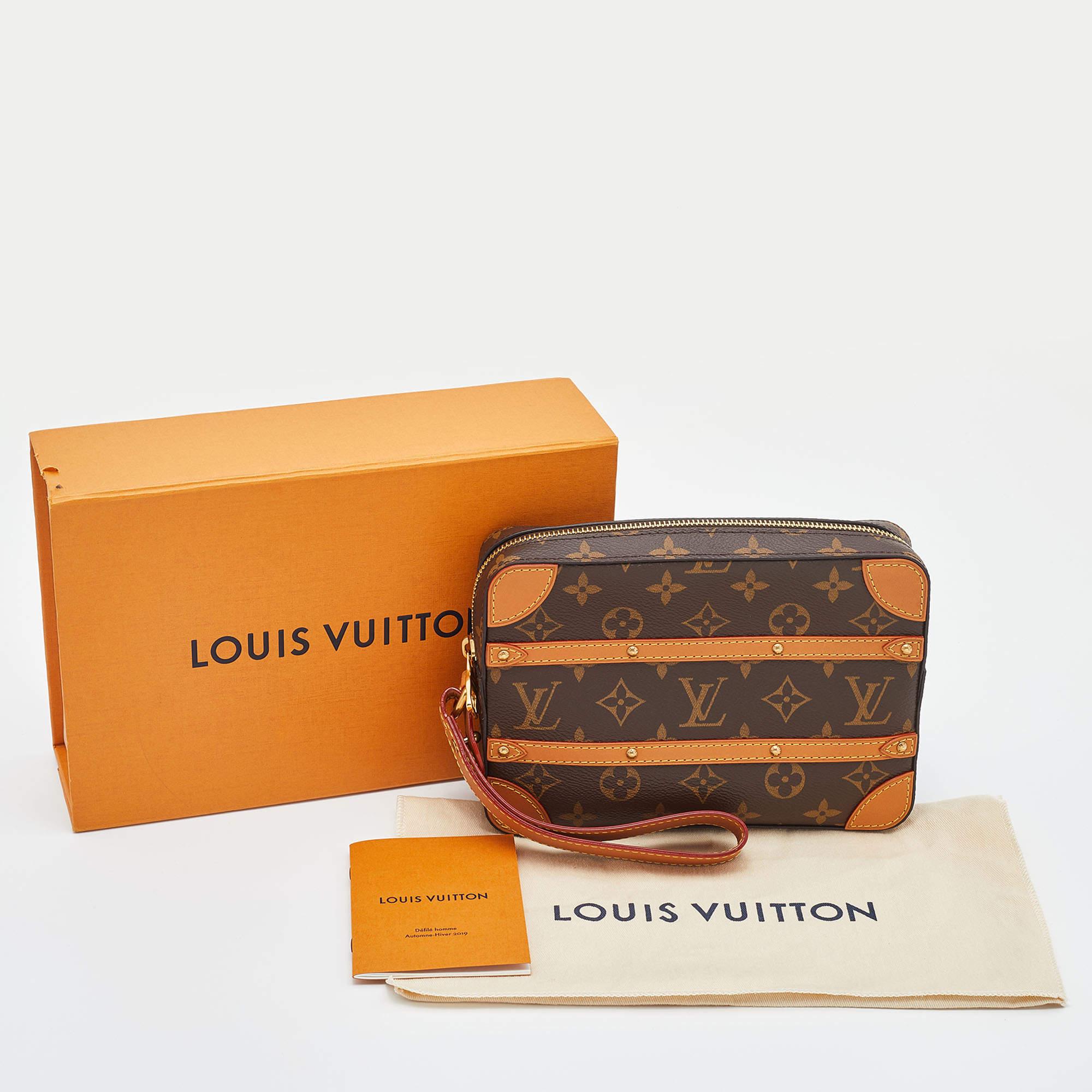 Louis Vuitton Monogram Canvas Soft Trunk Pouch 7