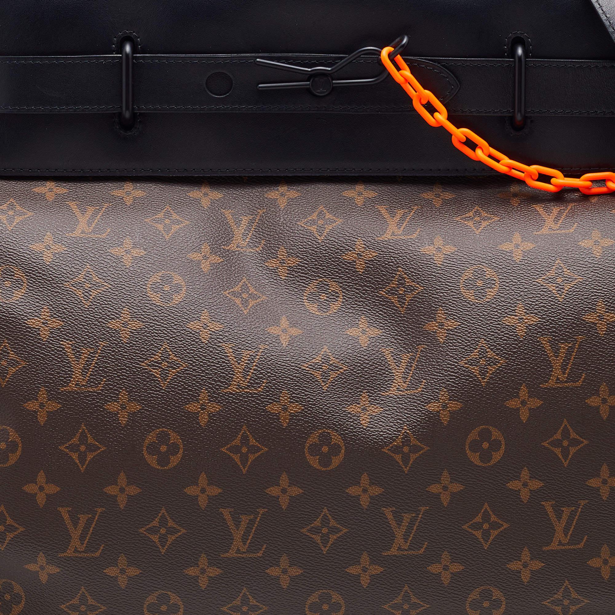 Louis Vuitton Monogram Canvas Solar Ray Steamer MM Bag 8