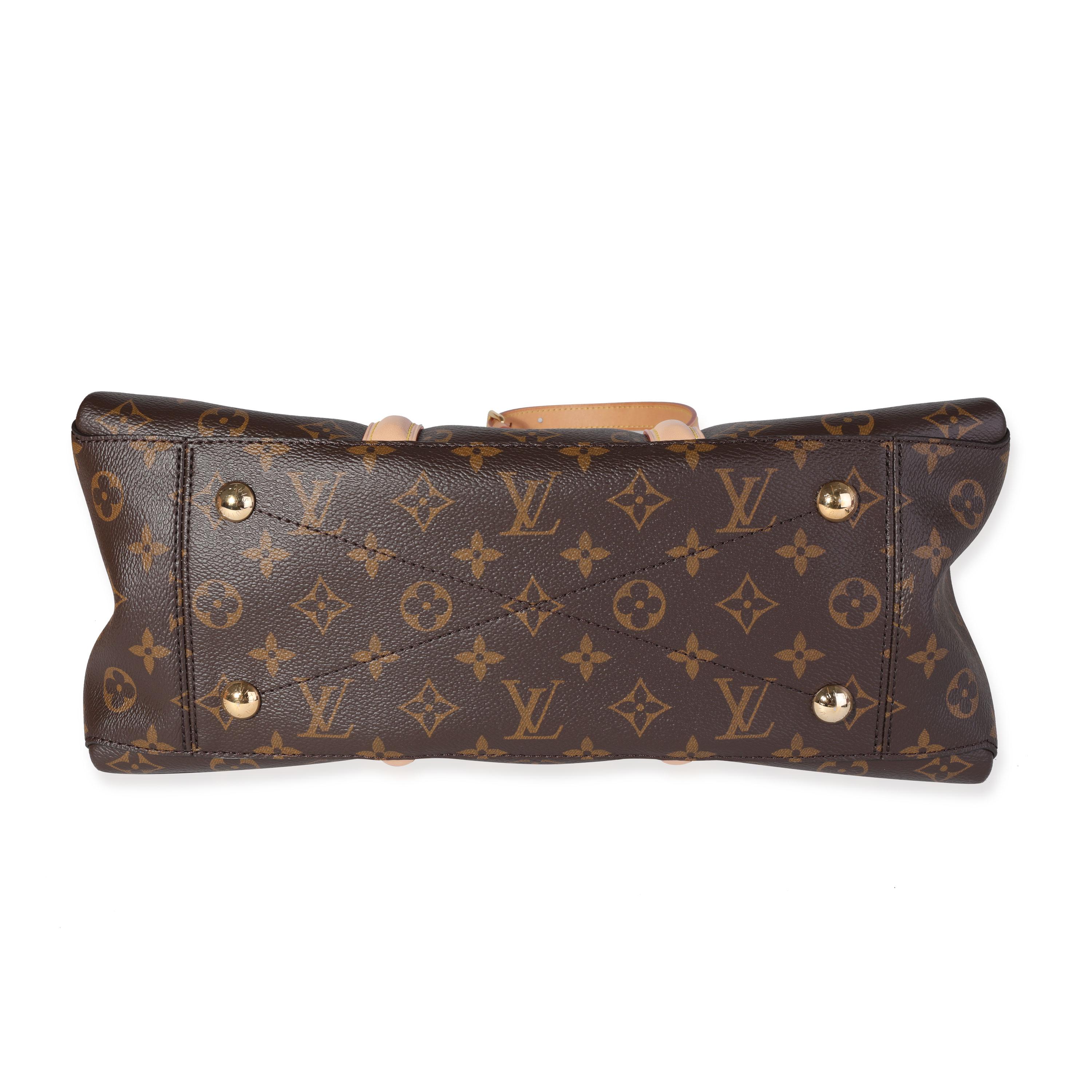 Women's or Men's Louis Vuitton Monogram Canvas Soufflot MM