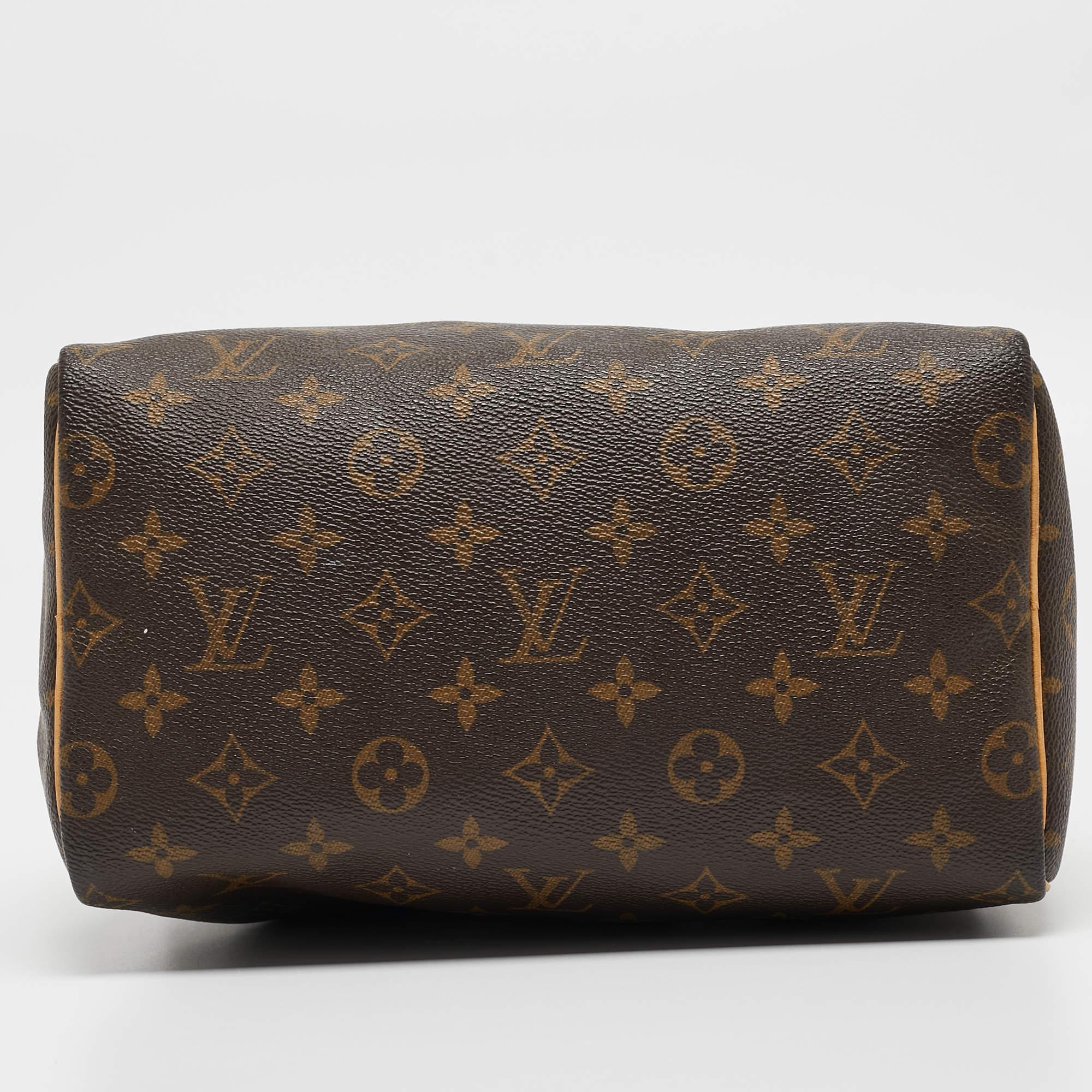 Louis Vuitton Monogram Canvas Speedy 25 Bag 8