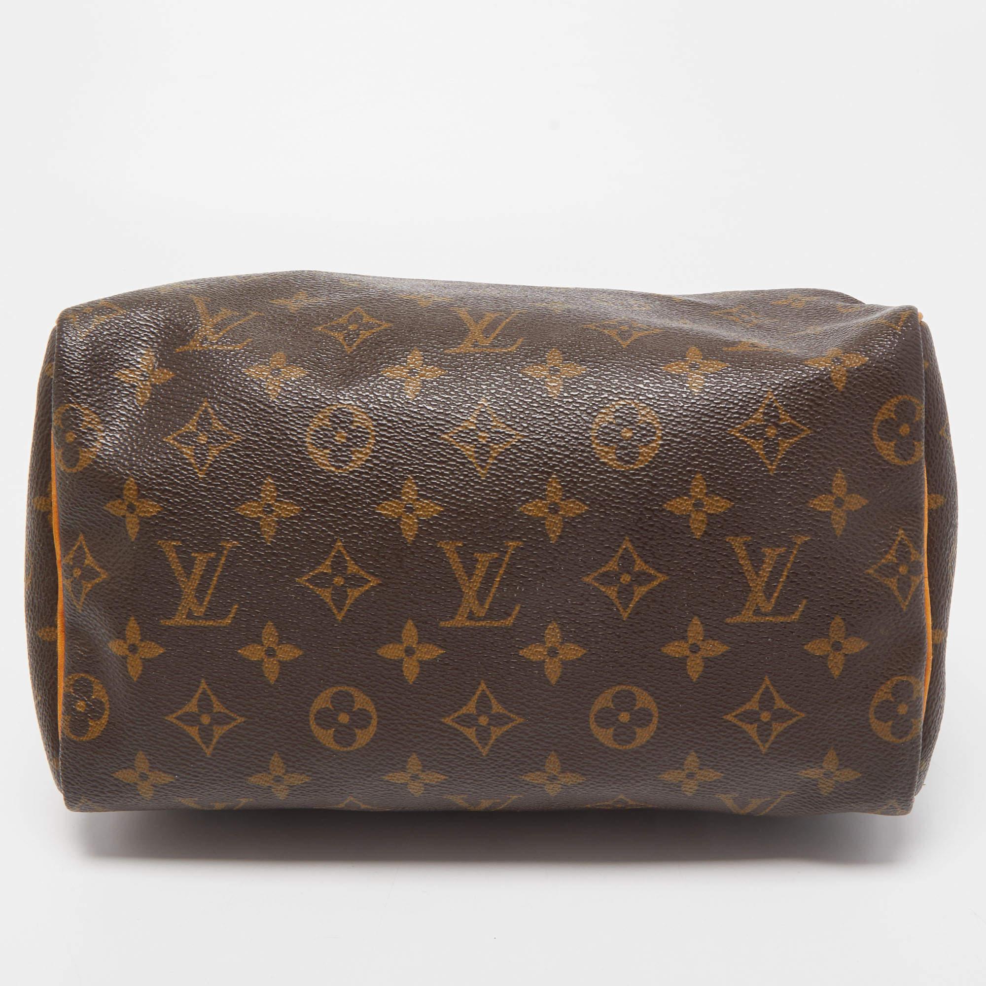Women's Louis Vuitton Monogram Canvas Speedy 25 Bag