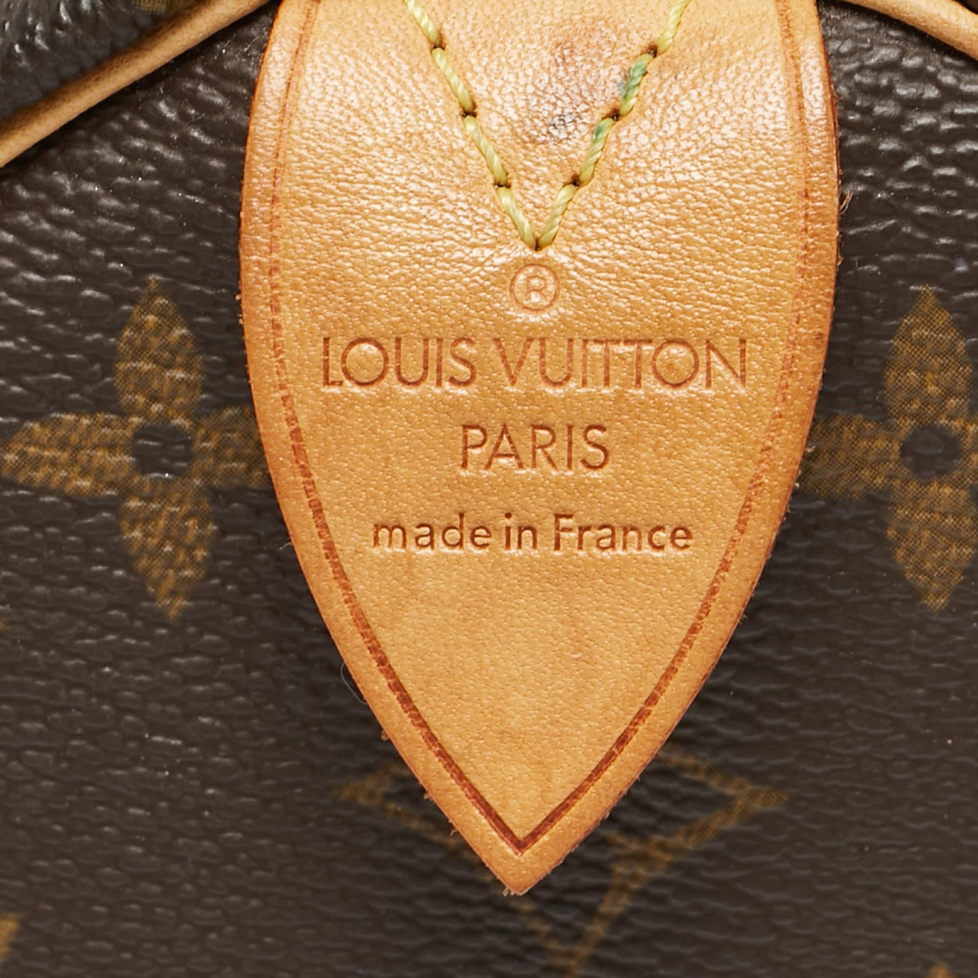 Women's Louis Vuitton Monogram Canvas Speedy 25 Bag