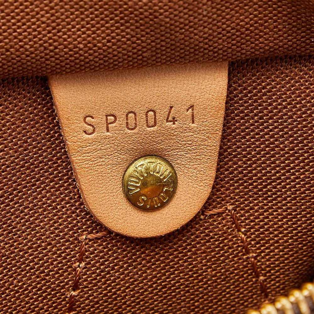 Bolso Louis Vuitton Speedy 25 de lona con monograma 1