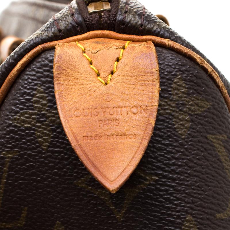 Louis Vuitton Monogram Canvas Speedy 25 Bag 2