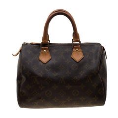 Louis Vuitton Monogram Canvas Speedy 25 Bag