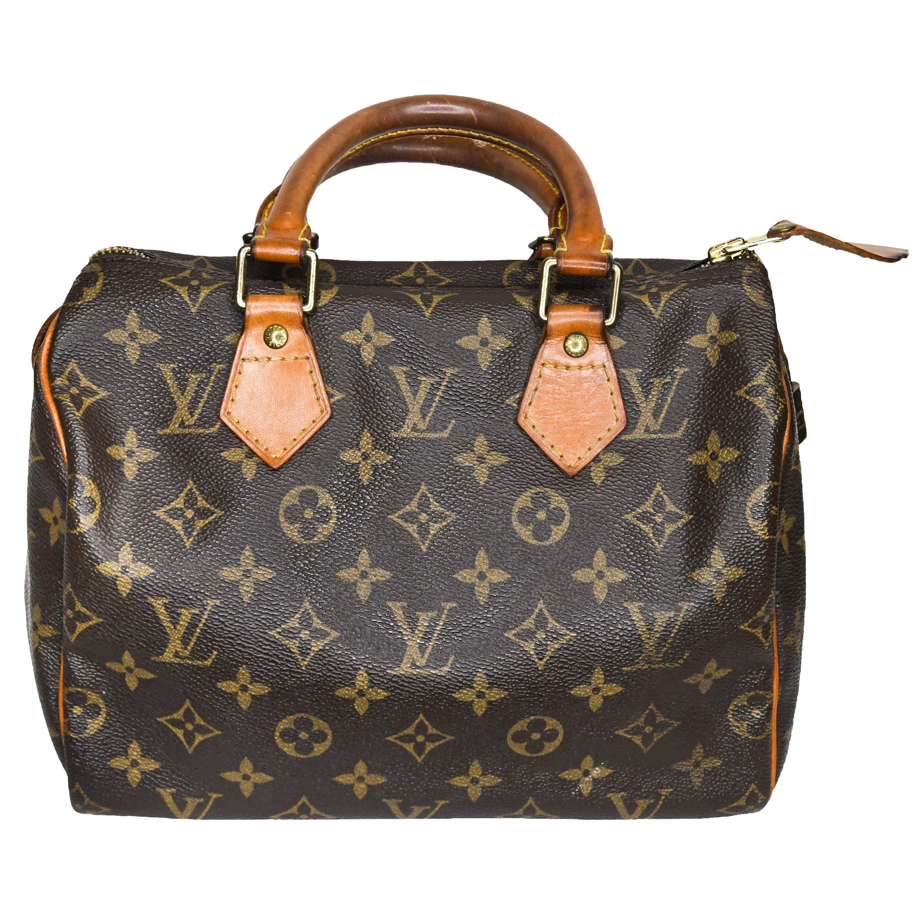 Louis Vuitton Monogram Canvas Speedy 25