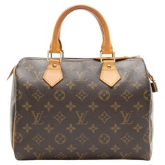 Louis Vuitton Monogram Canvas Speedy 25 Satchel