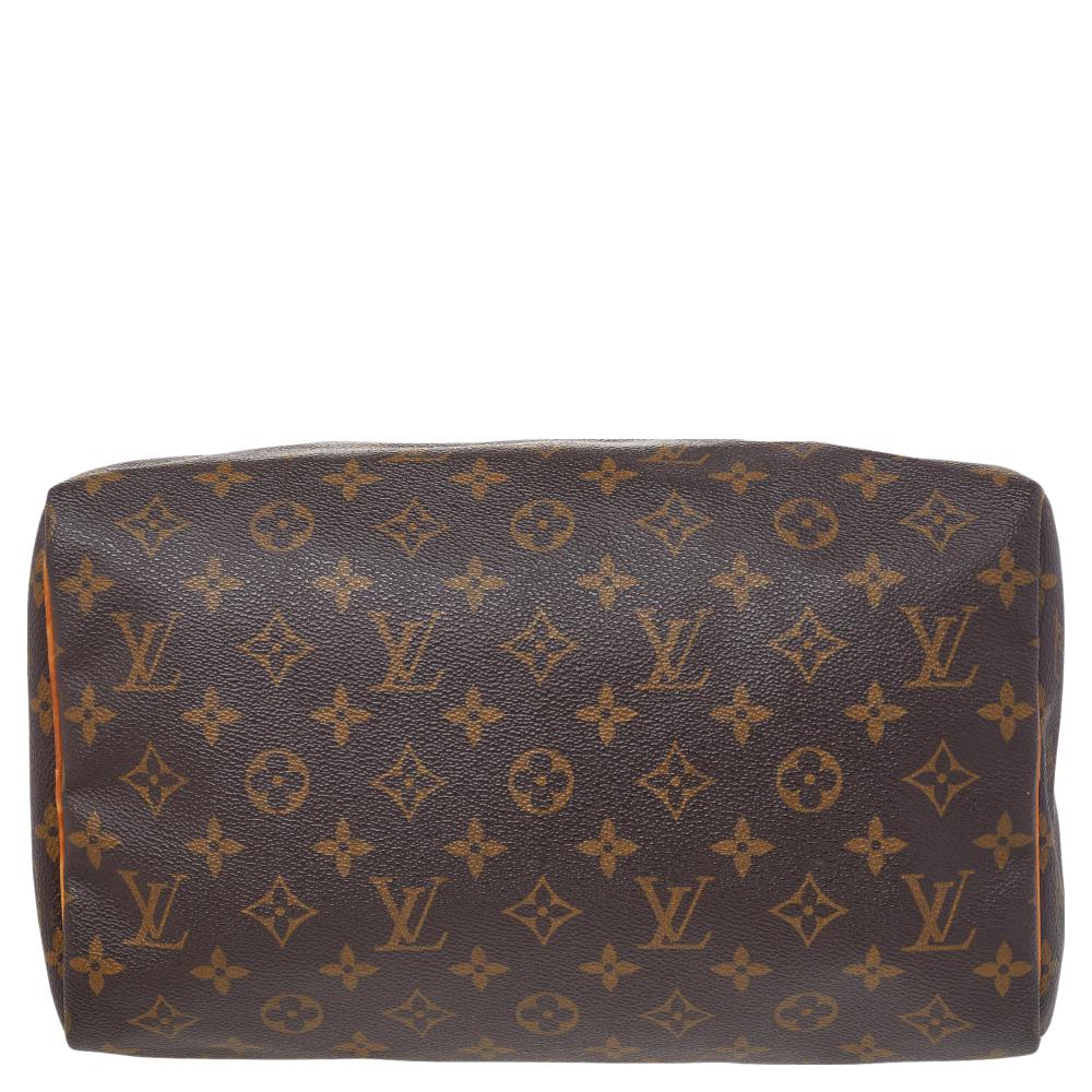 Louis Vuitton Monogram Canvas Speedy 30 Bag 2