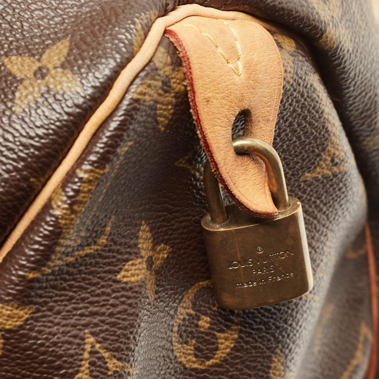 LOUIS VUITTON Used Handbag Monogram Speedy 30 Satchel
