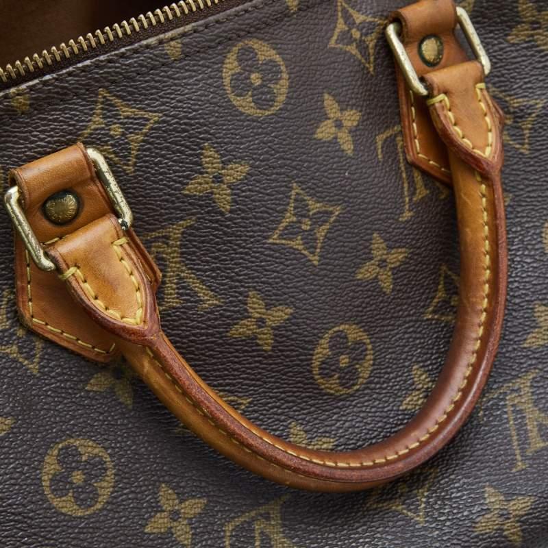 Women's Louis Vuitton Monogram Canvas Speedy 30 Bag For Sale