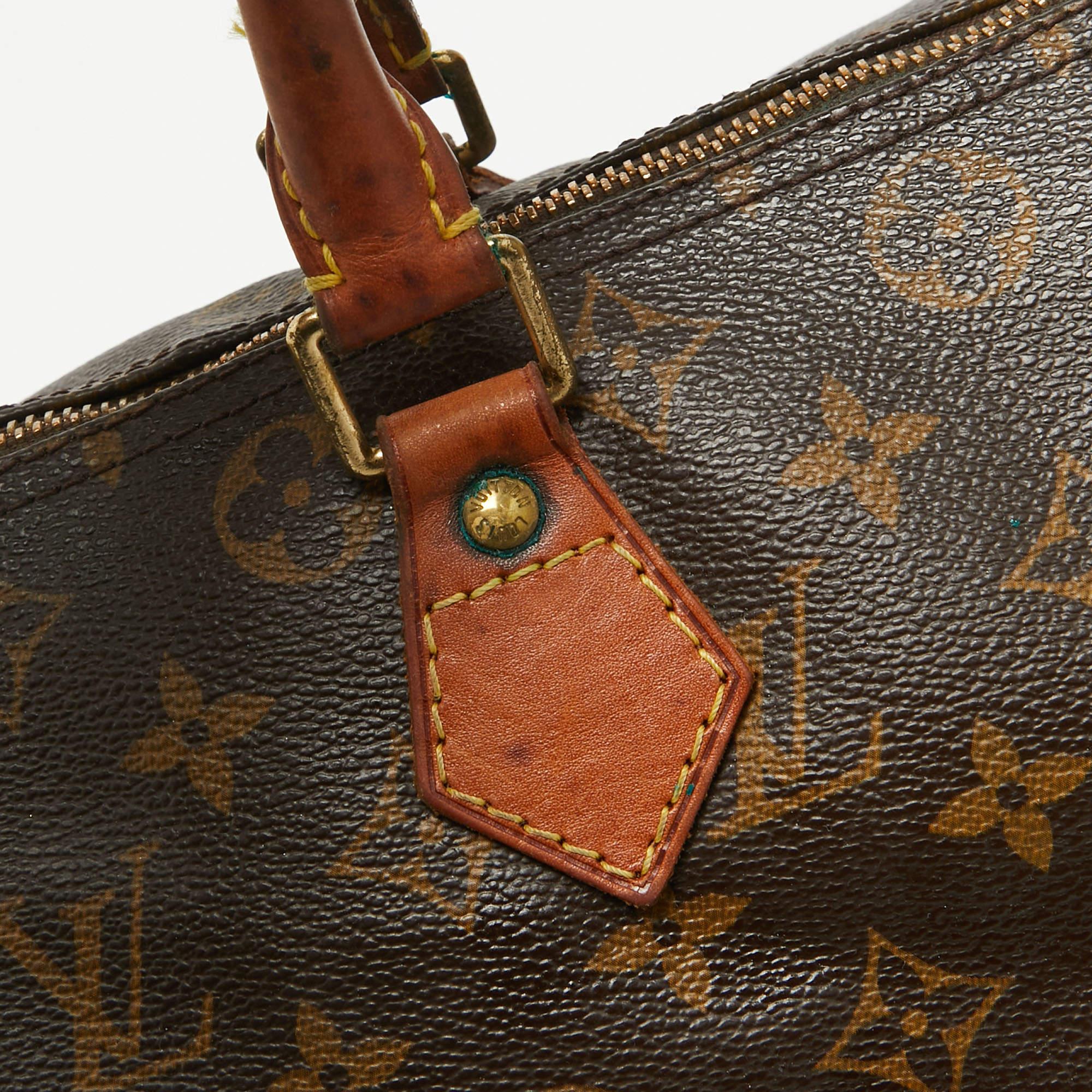 Louis Vuitton Monogram Canvas Speedy 30 Bag 1