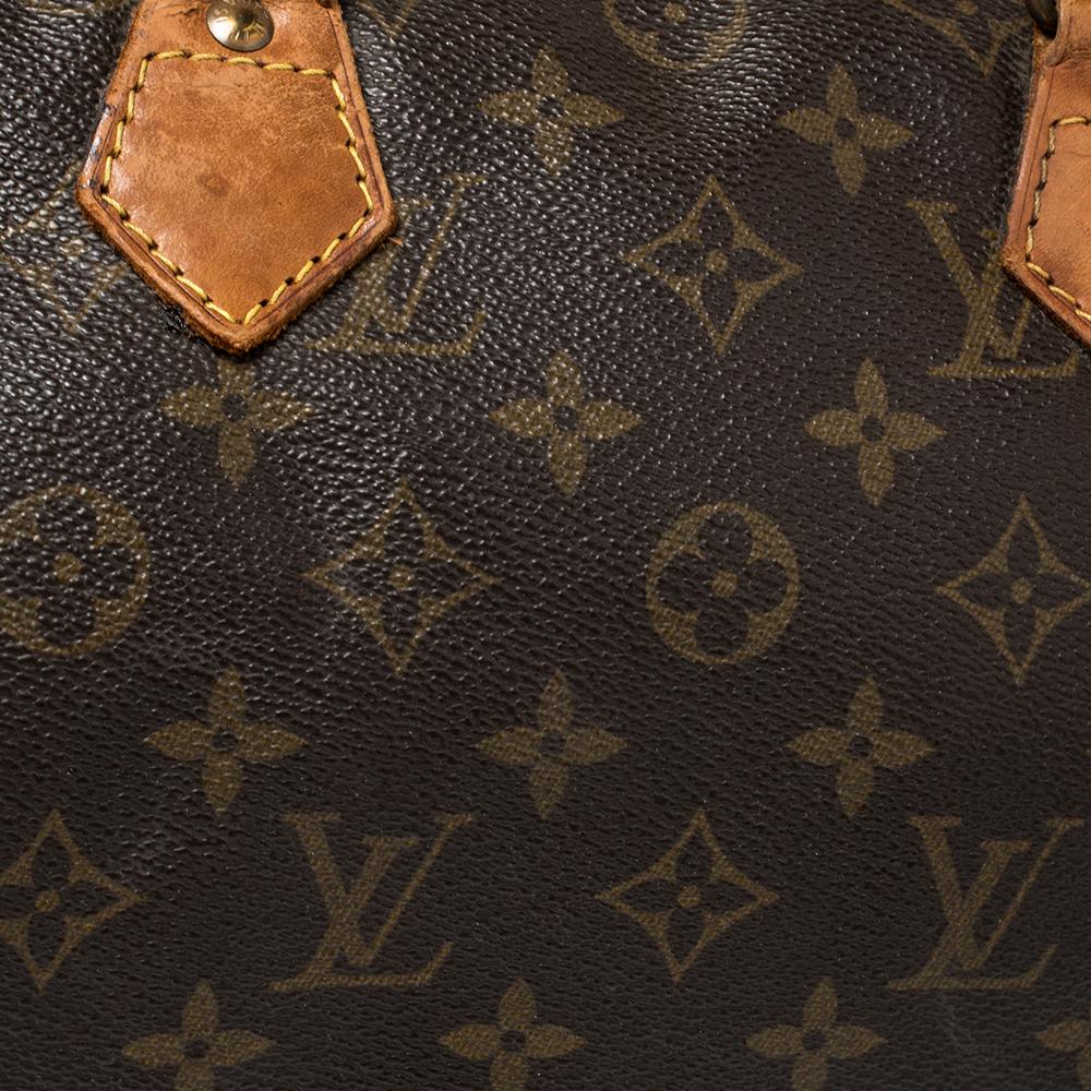 Louis Vuitton Monogram Canvas Speedy 30 Bag 1