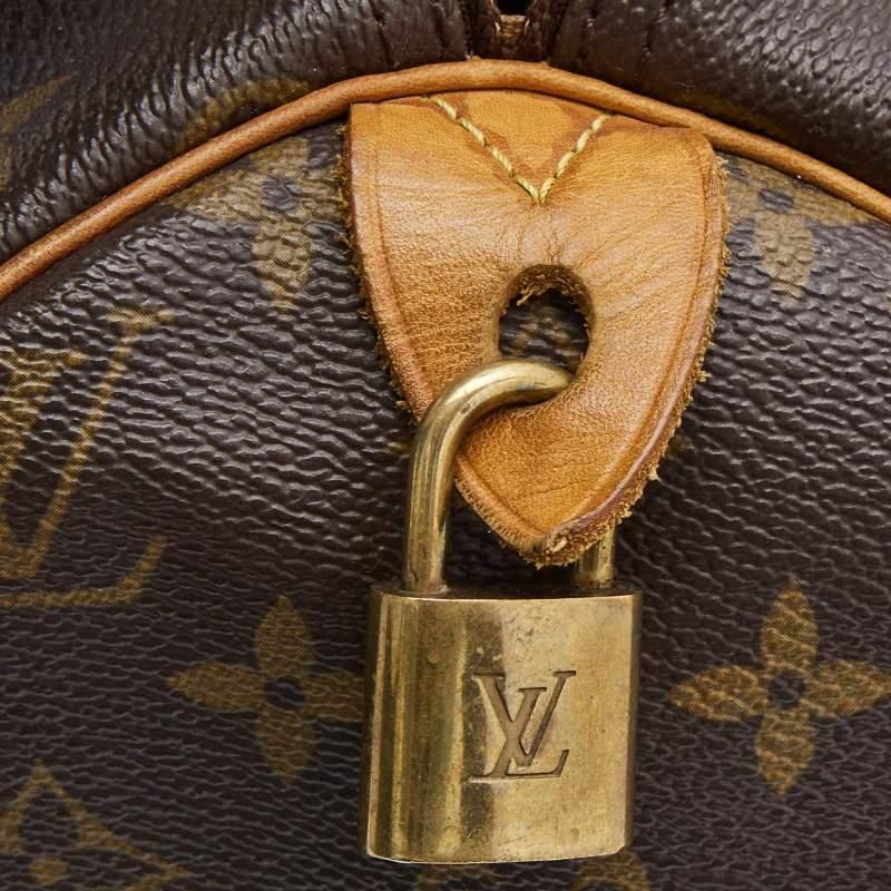 Louis Vuitton Monogram Canvas Speedy 30 Bag For Sale 2