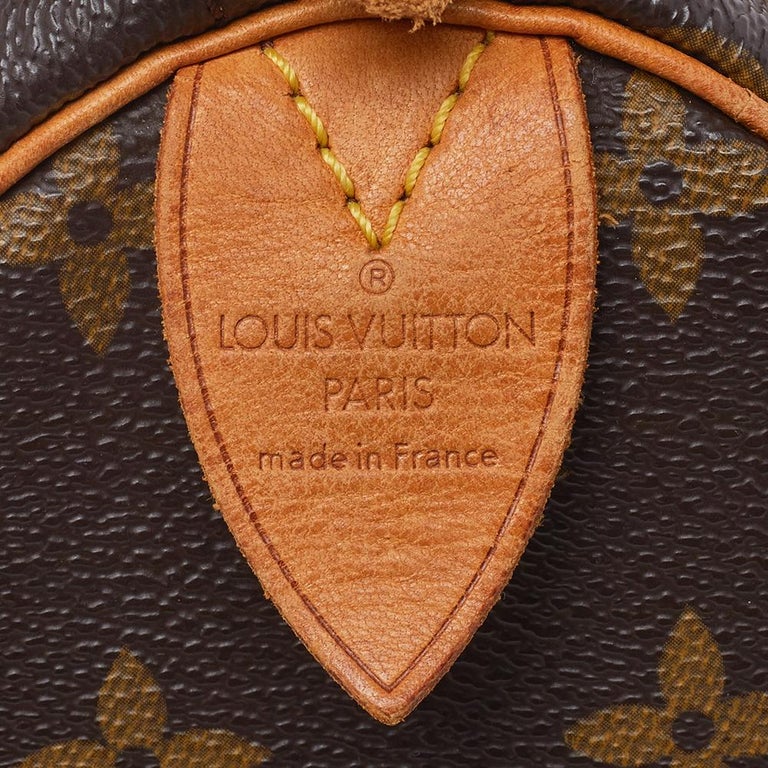 Louis Vuitton Monogram Canvas Speedy 30 Bag at 1stDibs  dial hook pk 3940  meaning, louis vuitton garden speedy, maieaniandeeen1854