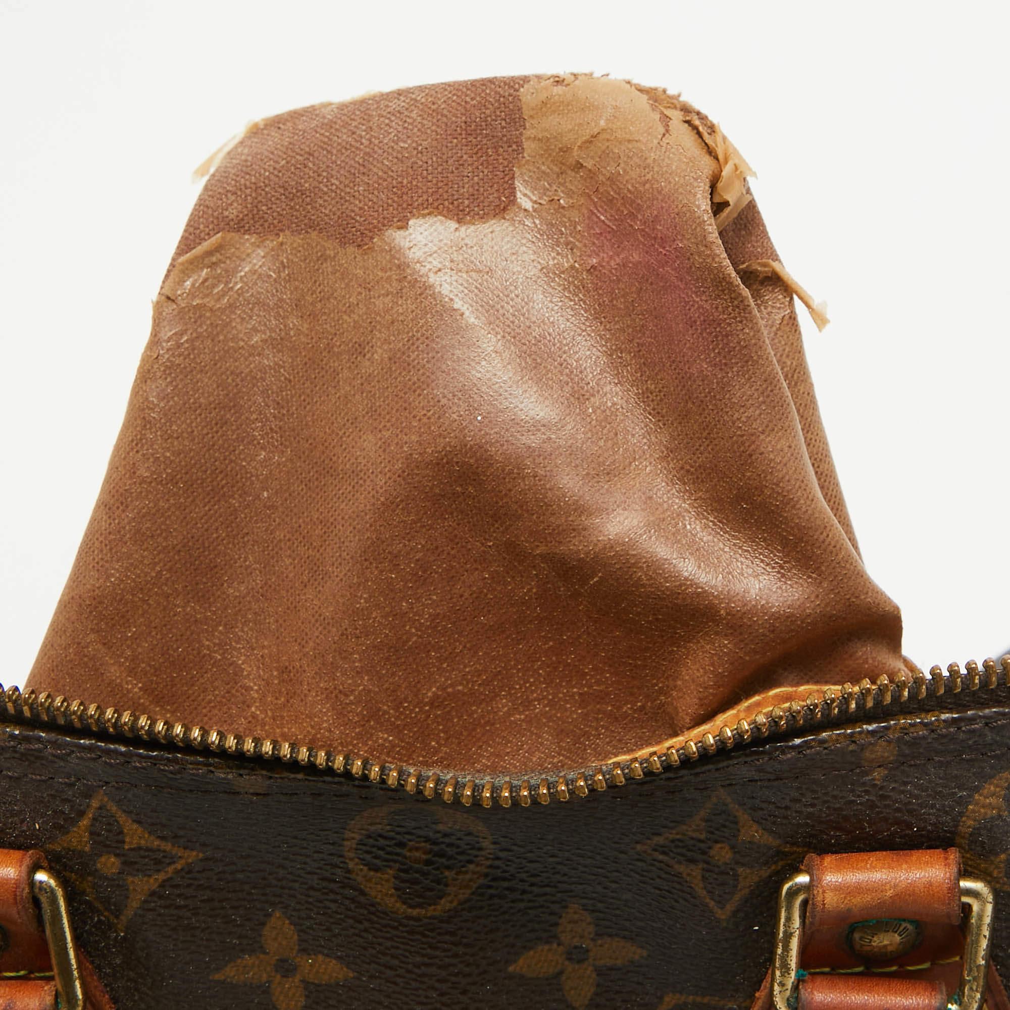 Louis Vuitton Monogram Canvas Speedy 30 Bag 4